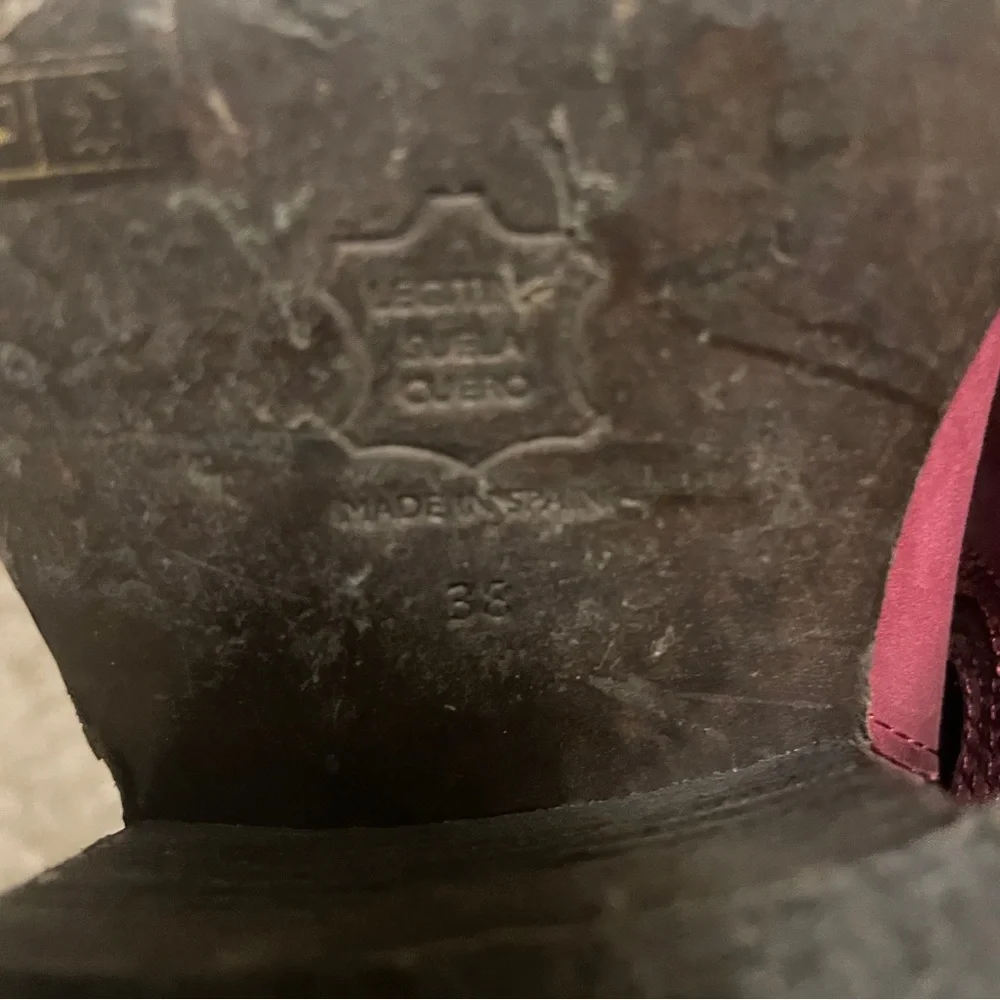 Free people Chelsea Red Ankle Boots size 38 - Picture 7 of 7